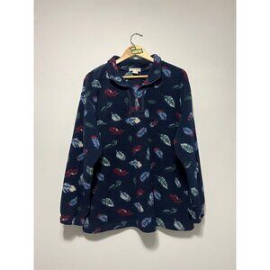 Vintage Leaves Cherokee Fleece